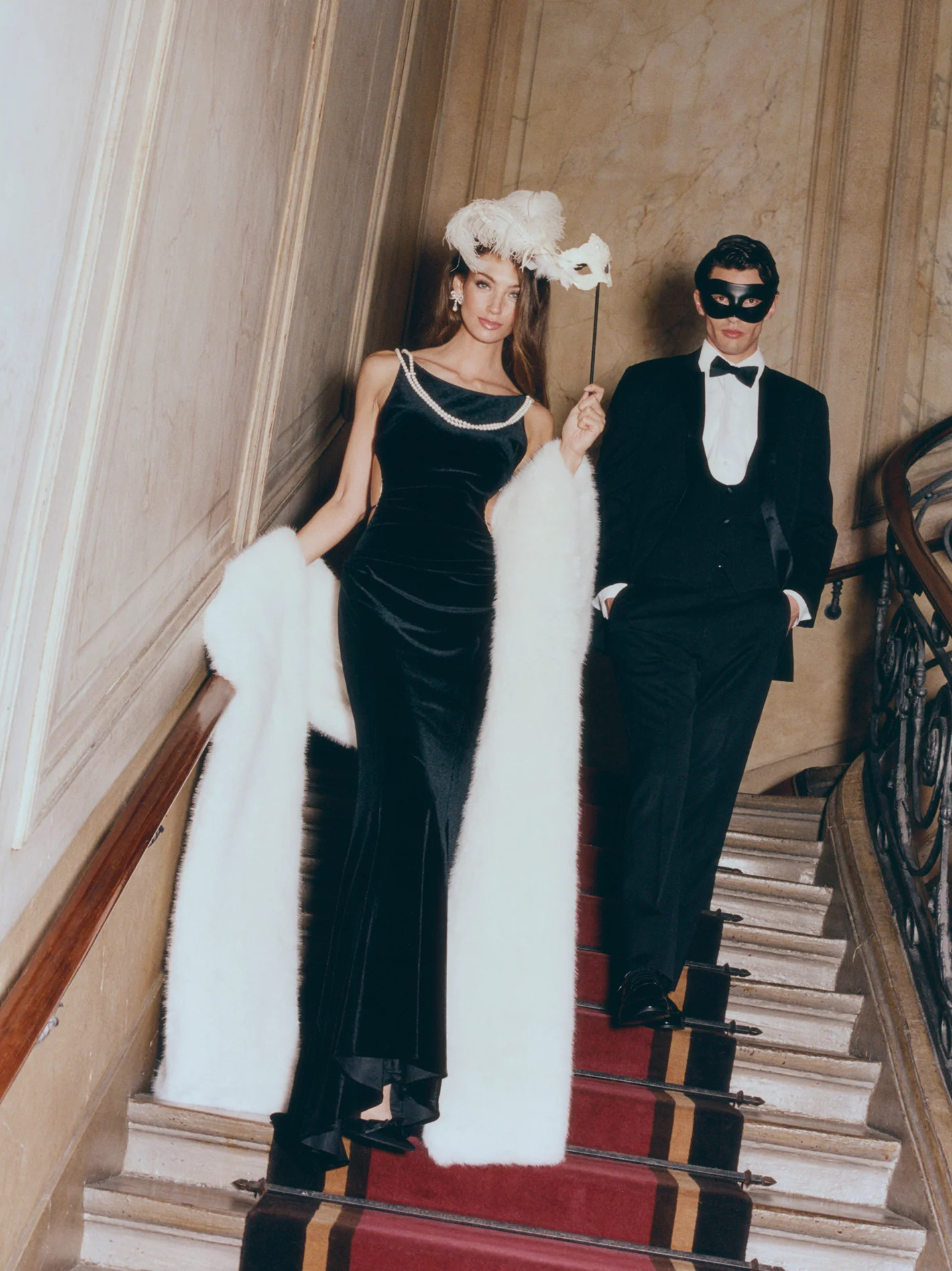 Pauline Velvet Dress (Black) | Nana Jacqueline