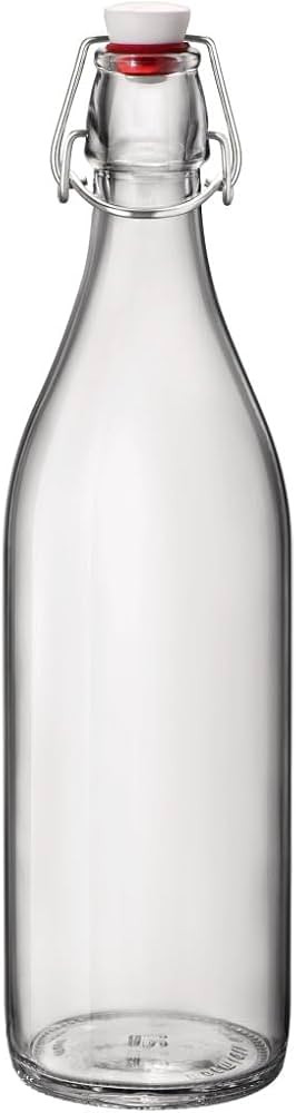 Bormioli Rocco Giara Bottle, 33.75 oz, Clear | Amazon (US)