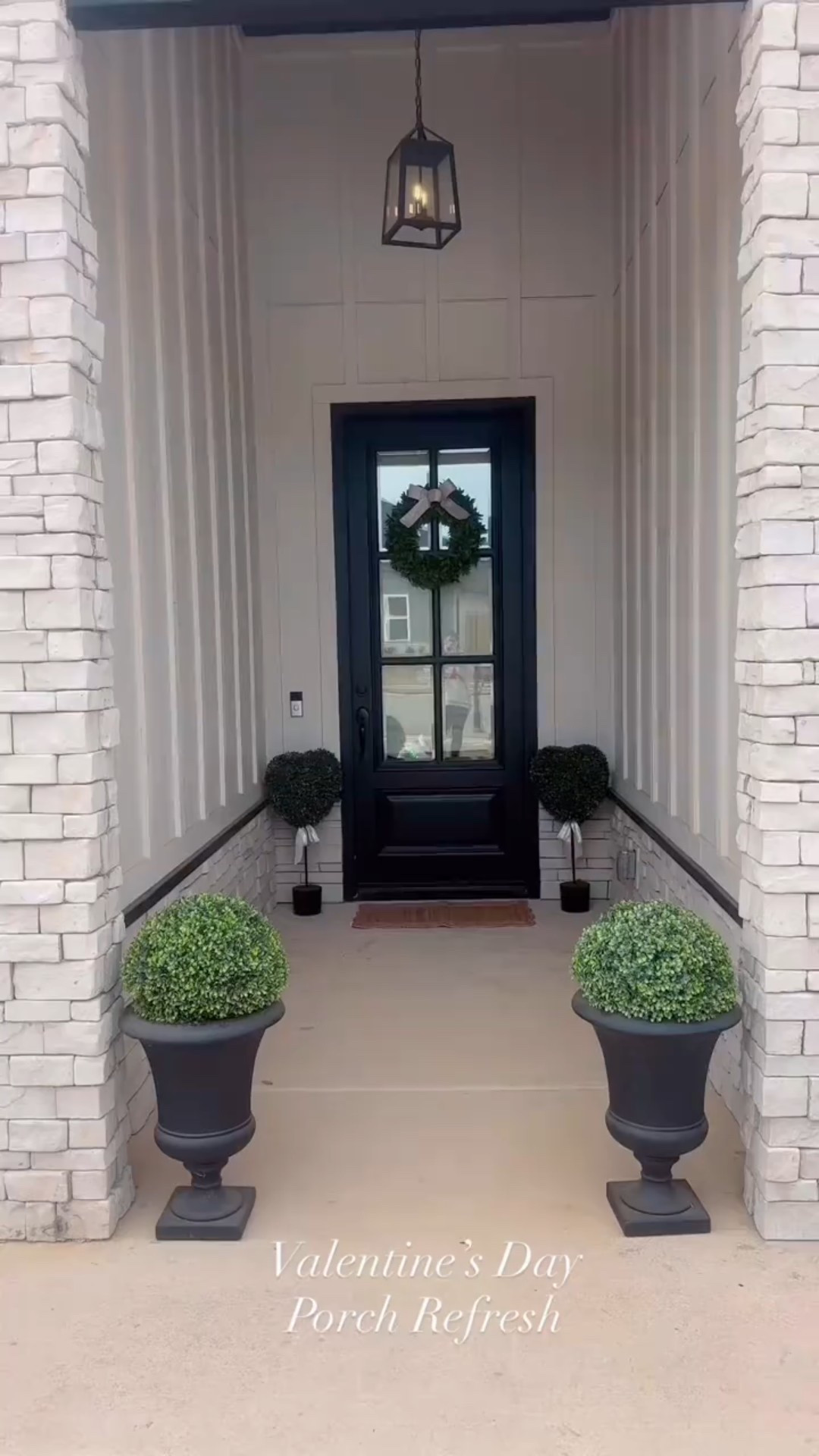 Porch refresh with the cutest Valentine’s Day finds!

#valentinesdecor
#valentineshome #frontporchdecor #affordableboxwoods
#walmartfinds
#walmartdecor
#walmartvalentines
#affordabledecor
#budgetdecor
#homedecorinspo
#homesweethome
#cozyhome
#seasonaldecor
#holidaydecor
#valentinesvibes
#neutraldecor
#southernstyle
#pioneerwoman
#mytexashouse
#farmhousedecor
#homeshopping
#homefinds


#LTKFindsUnder50 #LTKSeasonal #LTKHome