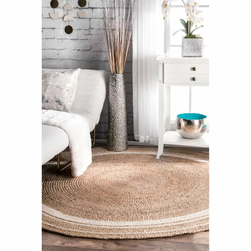 Lerma Jute Beige Area Rug | Wayfair North America