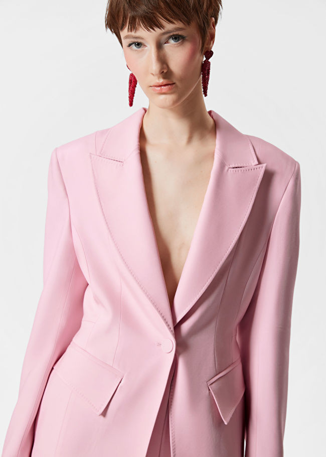 Tailored Pink Blazer
		  
			 
			$299
	

			

		  
		  
					   SAVOIR COLLECTION
				   
				
	... | & Other Stories - US