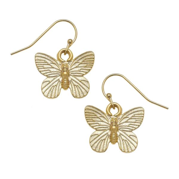 Butterfly Drop Earrings | Susan Shaw