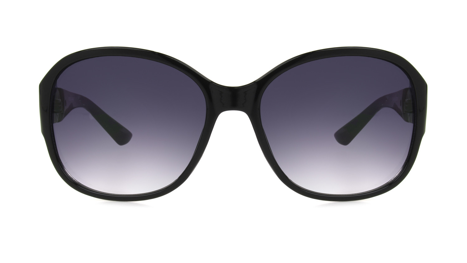 Foster Grant Women's Rectangle Fashion Sunglasses Black Gunmetal | Walmart (US)