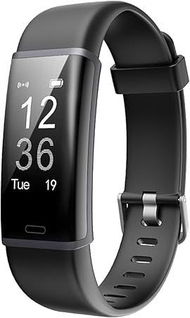 Lintelek Fitness Tracker Heart Rate Monitor, Activity Tracker, Pedometer Watch with Connected GPS... | Amazon (US)