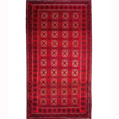 Becci One-of-a-Kind 5'3" x 10' 1970s Area Rug in Red | Wayfair North America