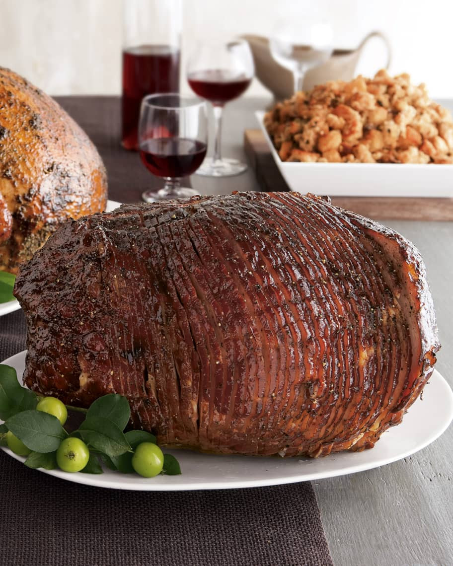 Fanestil Meats Honey-Glazed, Spiral-Cut Half Ham, For 8-10 People | Neiman Marcus
