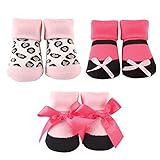 Luvable Friends Unisex Baby Socks Giftset, Leopard, 0-9 Months | Amazon (US)