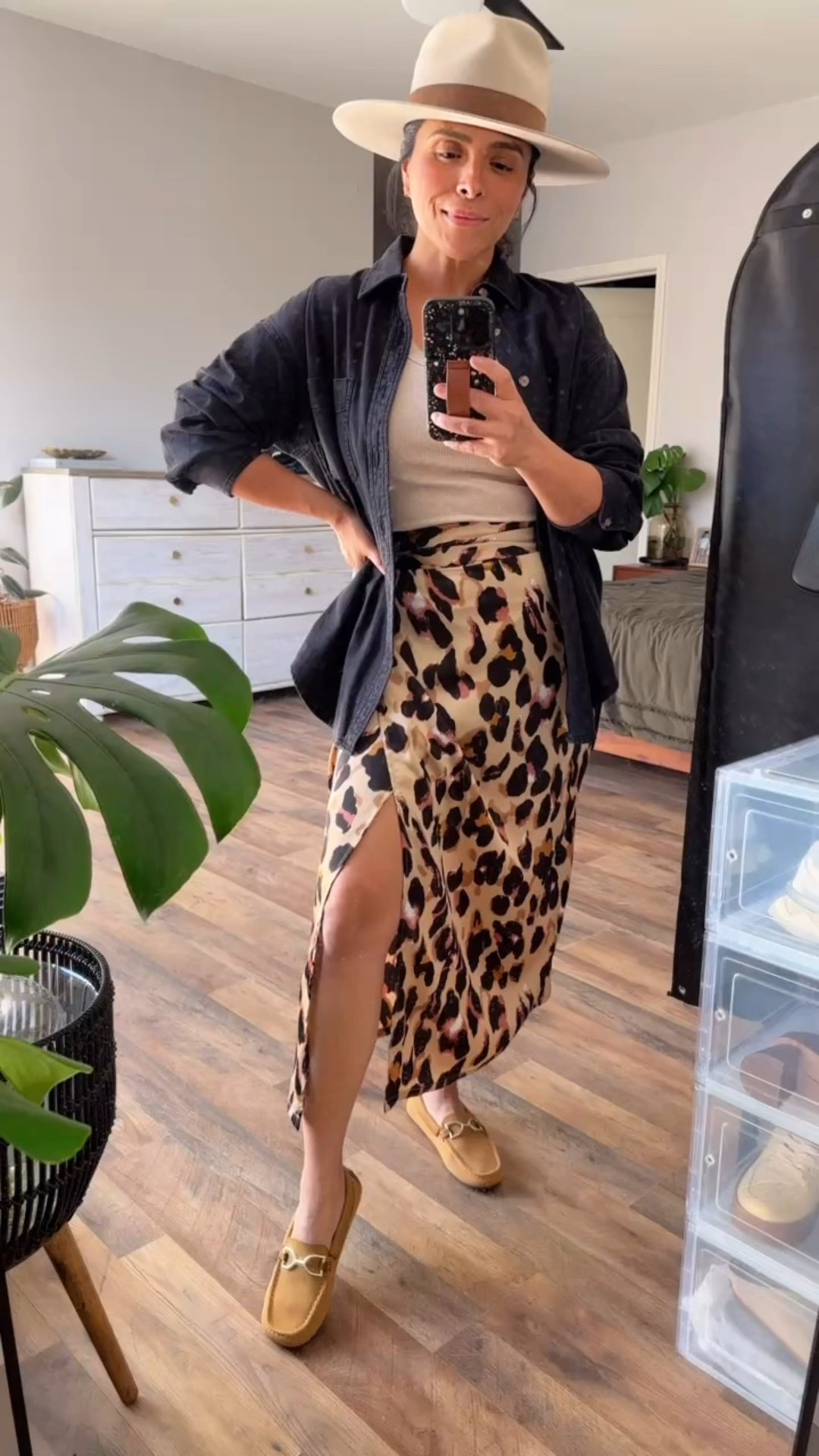 Rothy’s The Double Bit Driver. 
If you want to be comfortable, these are your shoes! I’m obsessed with Rothy’s shoes!! 

Soft, flexible upper in camel brown with a gold hardware signet bit on the vamp.
Cushy insoles in light pink create an exceptionally comfortable feel.
Dark brown outsoles with raised nubs for extra grip and durability.

#LTKSaleAlert #LTKWorkwear #LTKOver40