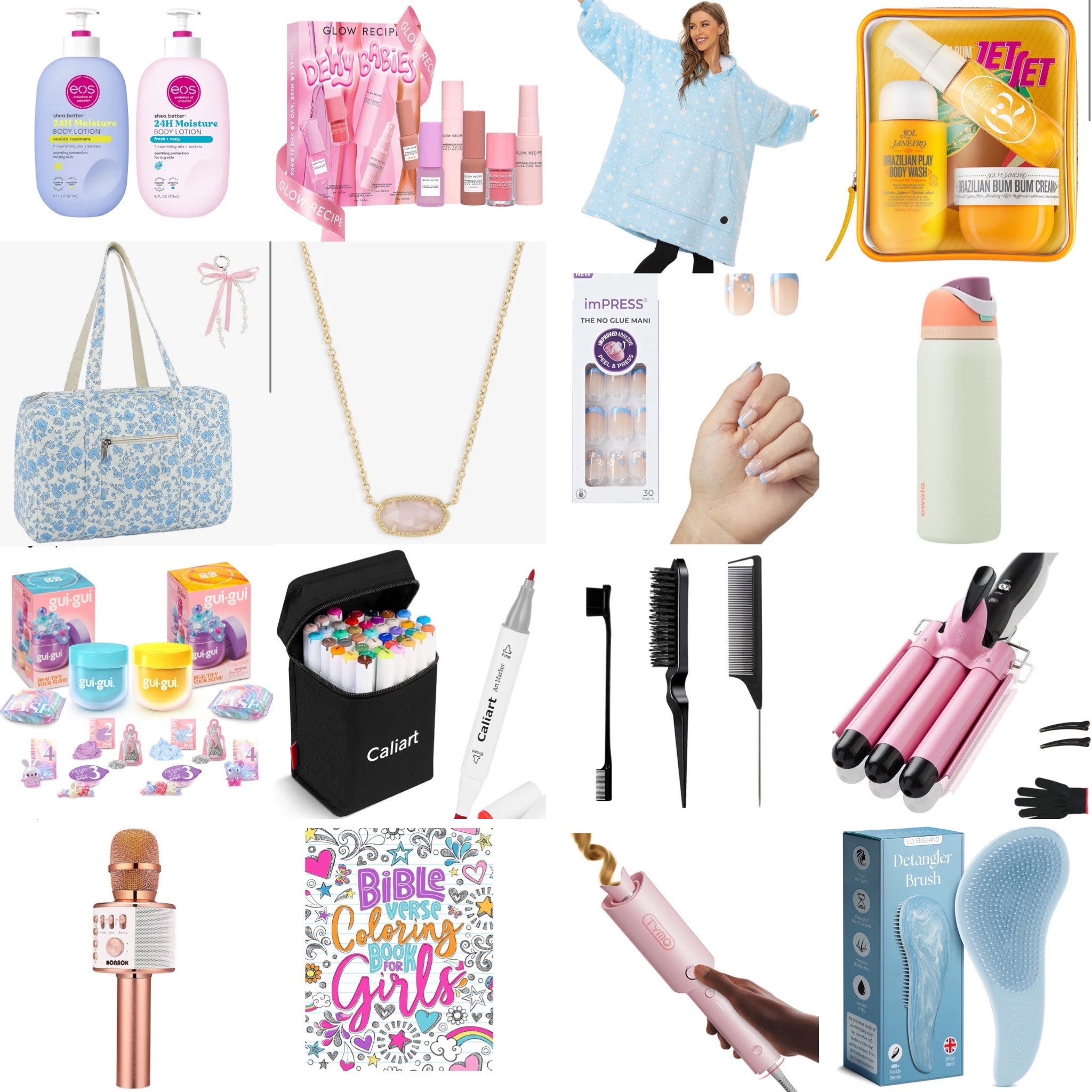Items my 11 year old daughter has saved in my Amazon cart! Christmas gift ideas, stocking stuffers.
