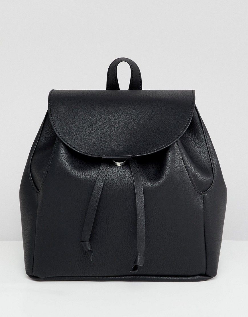 ASOS DESIGN mini soft minimal backpack - Black | ASOS US