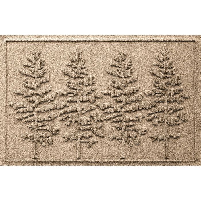 2'x3' Aqua Shield Fir Tree Indoor/Outdoor Doormat - Bungalow Flooring | Target