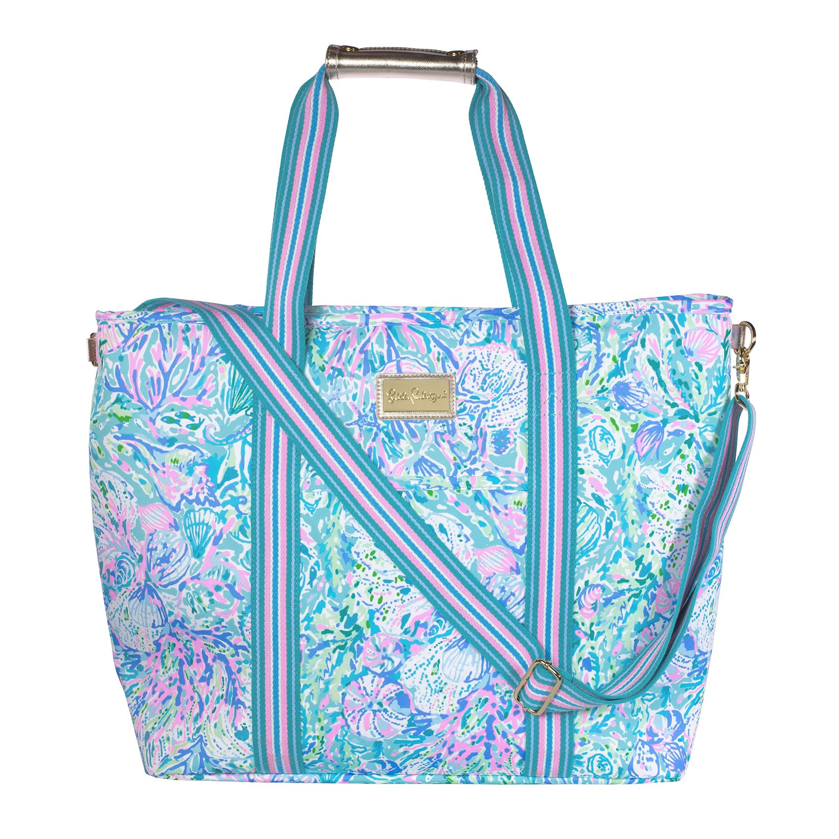 Lilly Pulitzer Picnic and Beach Cooler Bag, Insulated Soft Cooler with Adjustable Shoulder Strap ... | Amazon (US)