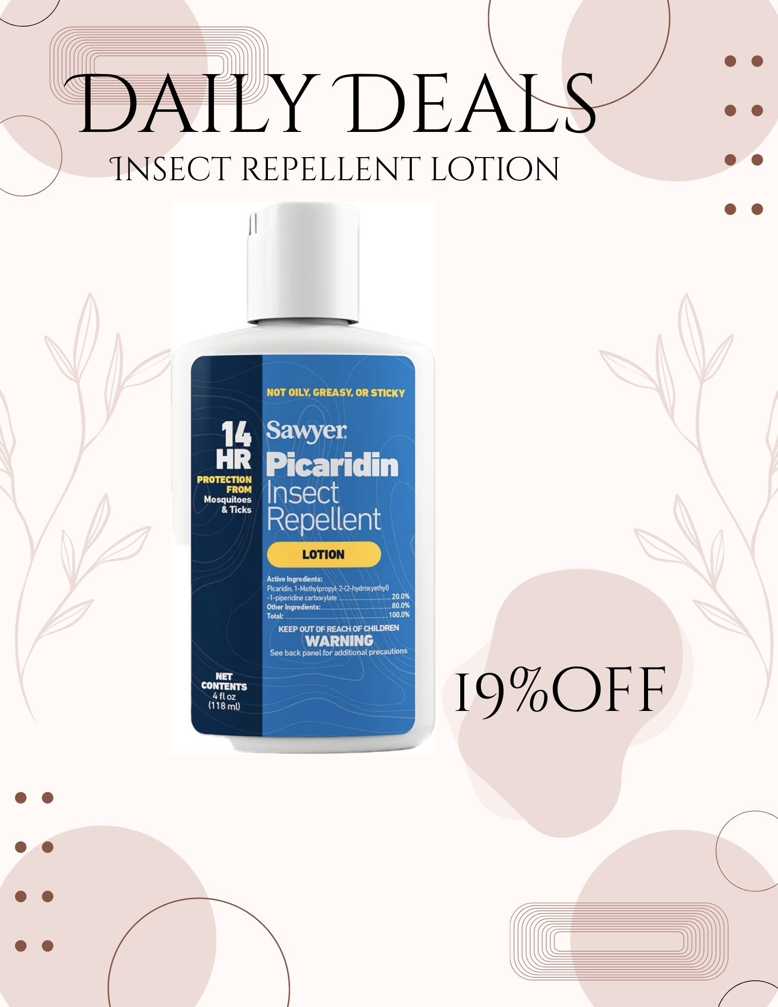 This insect repellent lotion is a must have for summer nights. Way better than the spray! 

Amazon finds, best Amazon products, viral products, product recommendations, online shopping finds, beauty favorites, wellness products, mom finds, affordable finds, Amazon must haves, skincare favorites, home finds, everyday essentials, product reviews, honest reviews, trending products, budget friendly finds, lifestyle finds, shopping recommendations, products worth buying

lifestyle finds, mom life essentials, amazon finds, realistic mom life, everyday essentials, time saving products, busy mom routine, practical lifestyle products, home organization hacks, deals and steals shopping

#LTKSeasonal #LTKSaleAlert #LTKHome