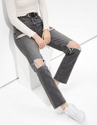 AE Ripped Highest Waist '90s Boyfriend Jean | American Eagle Outfitters (US & CA)