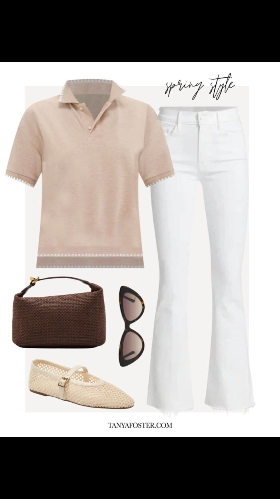 Chic polo styled for spring! 

#LTKSeasonal #LTKStyleTip