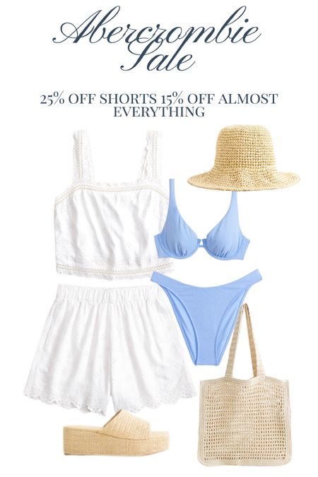 Abercrombie 25% off shorts and 15% off everything. My beach day outfit pick 

#LTKTravel #LTKSwim #LTKSaleAlert