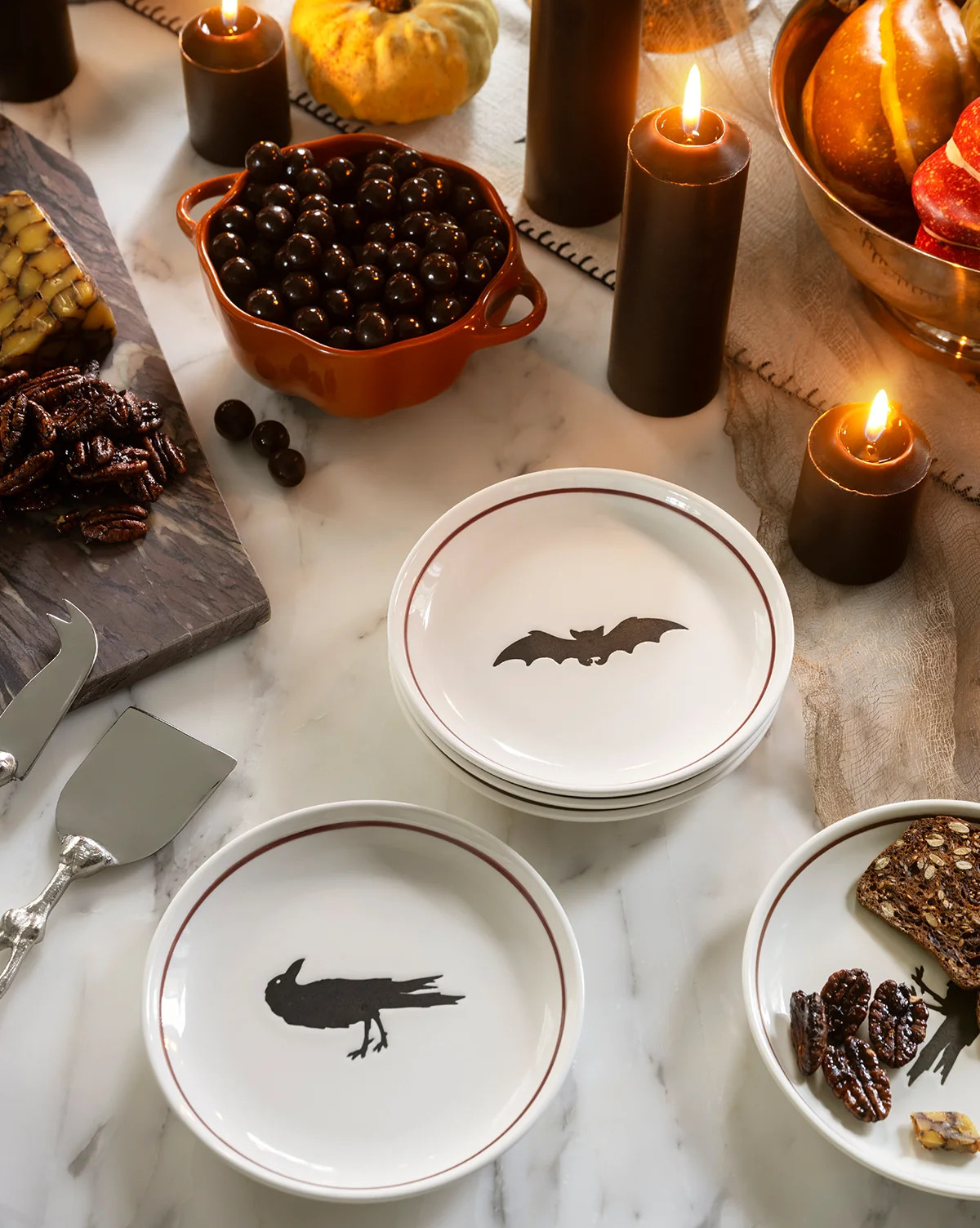 Halloween Dessert Plates (Set of 4) | McGee & Co. (US)
