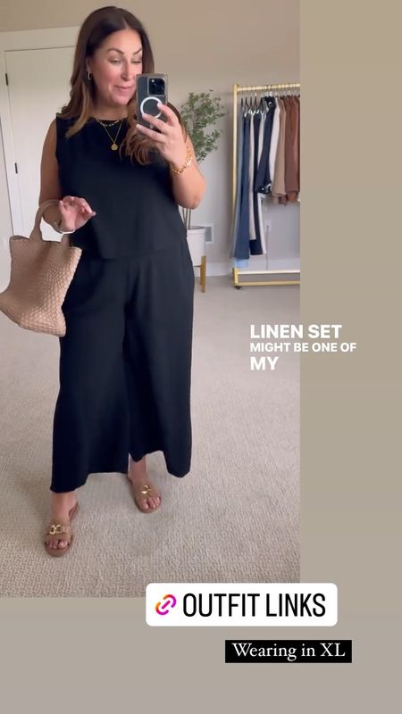 Linen Set from Amazon Wearing in XL

#LTKOver40 #LTKFindsUnder50 #LTKMidsize