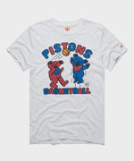 NBA x Grateful Dead x Pistons | Men's Pistons Grateful Dead T-Shirt | Homage