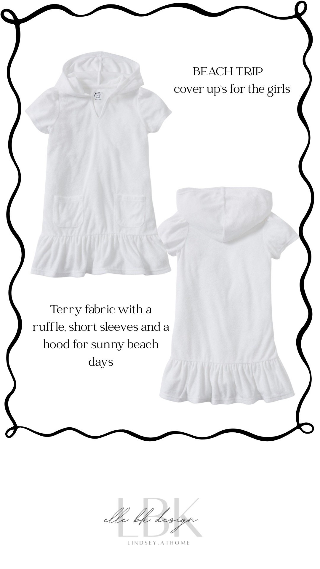 Beach cover ups for the girls! Sizes 7-14 and have hoods for sunny beach days! The ruffle sold me!

#LTKSwim #LTKKids #LTKstorytime