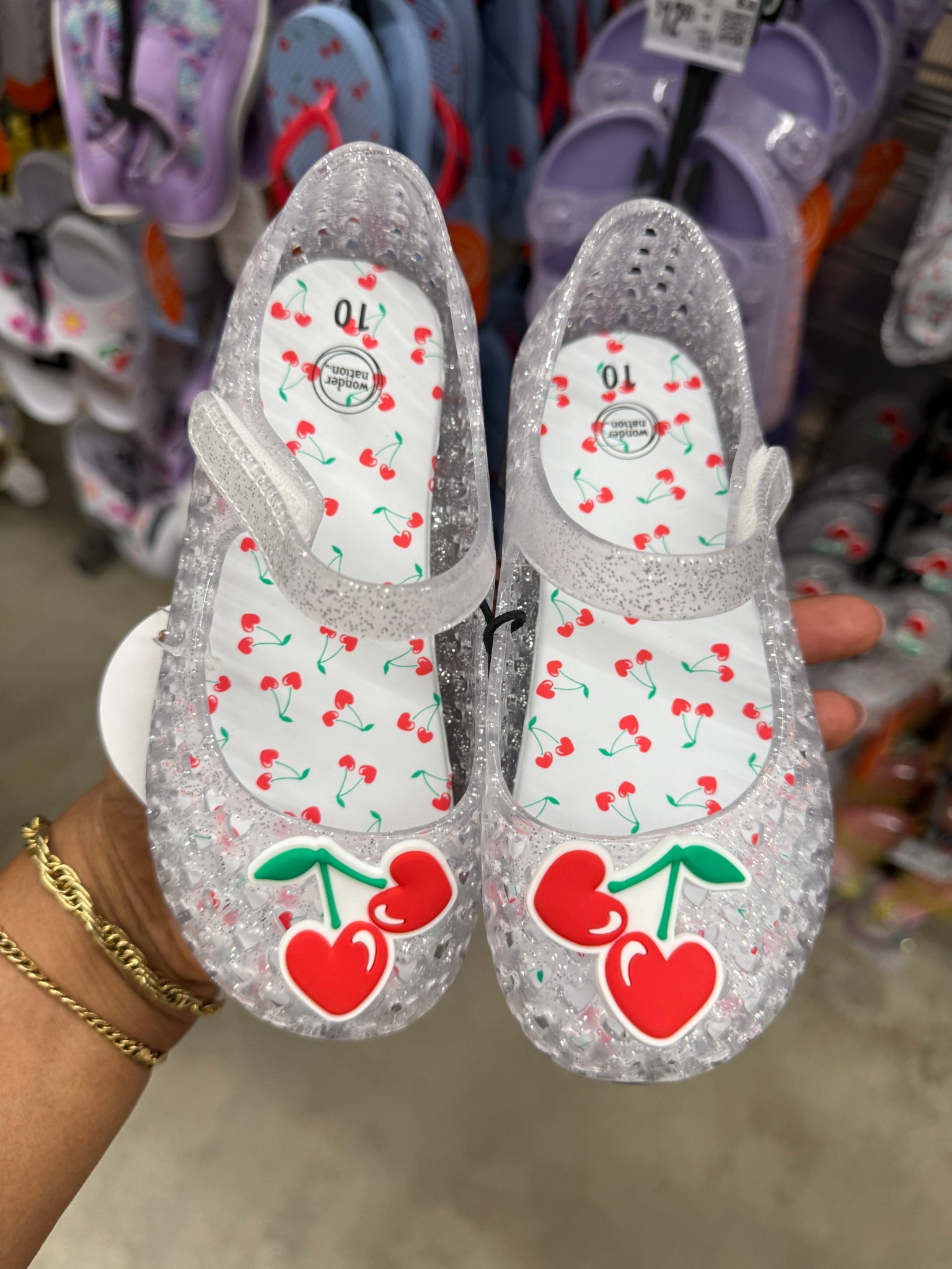 How adorable are the little girls cherry sandals 🥰🍒

#LTKKids