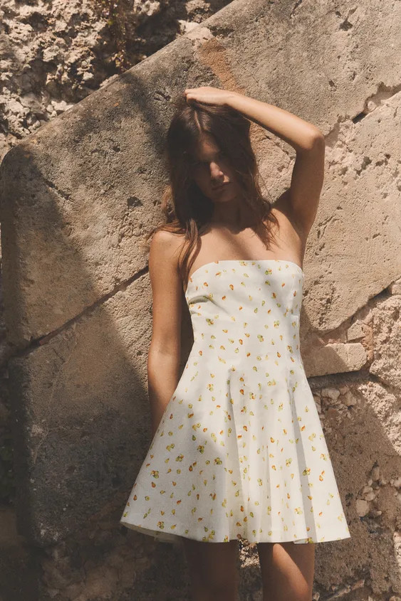 MINI FRUIT DRESS | Zara UK