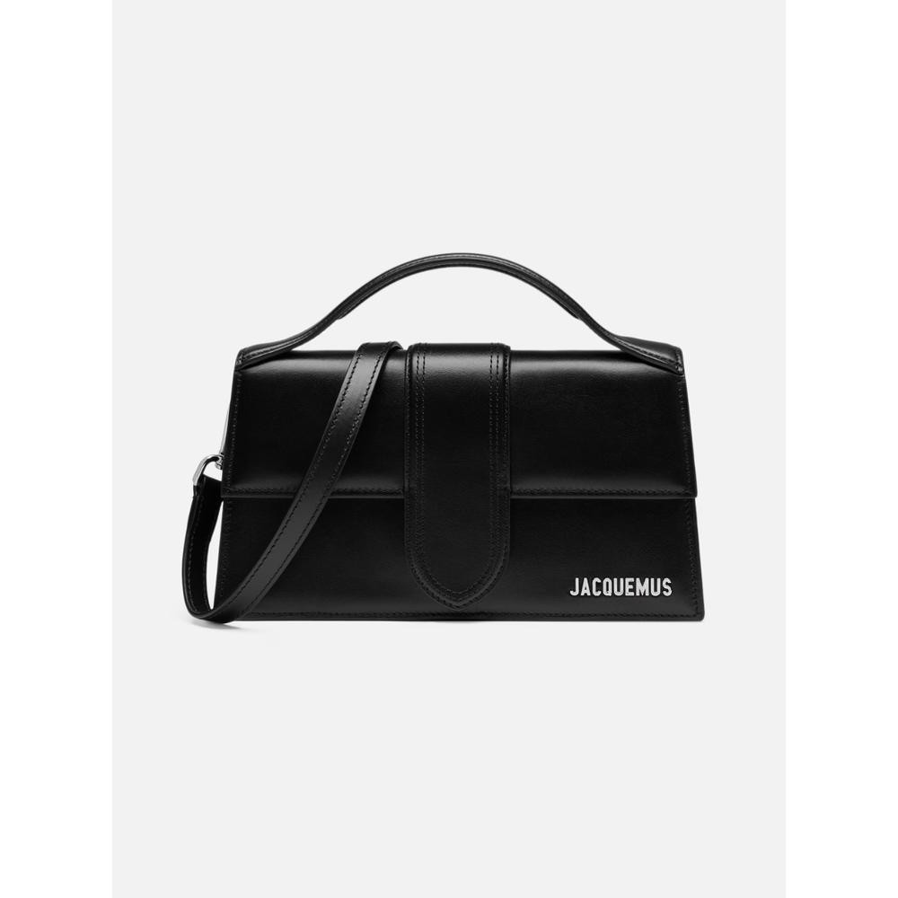 Jacquemus Black Jacquemus The Large Bambino Crossbody Flap Bag | BrandAlley