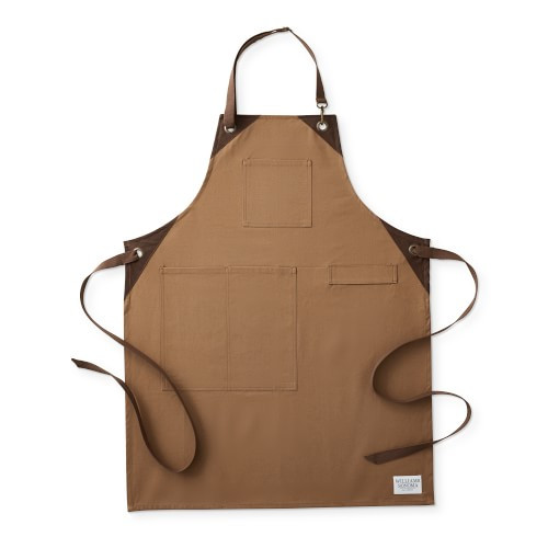 Grilling Apron, Adult, Brown | Williams-Sonoma