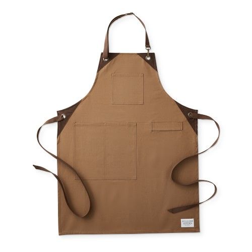 Grilling Apron, Adult, Brown | Williams-Sonoma
