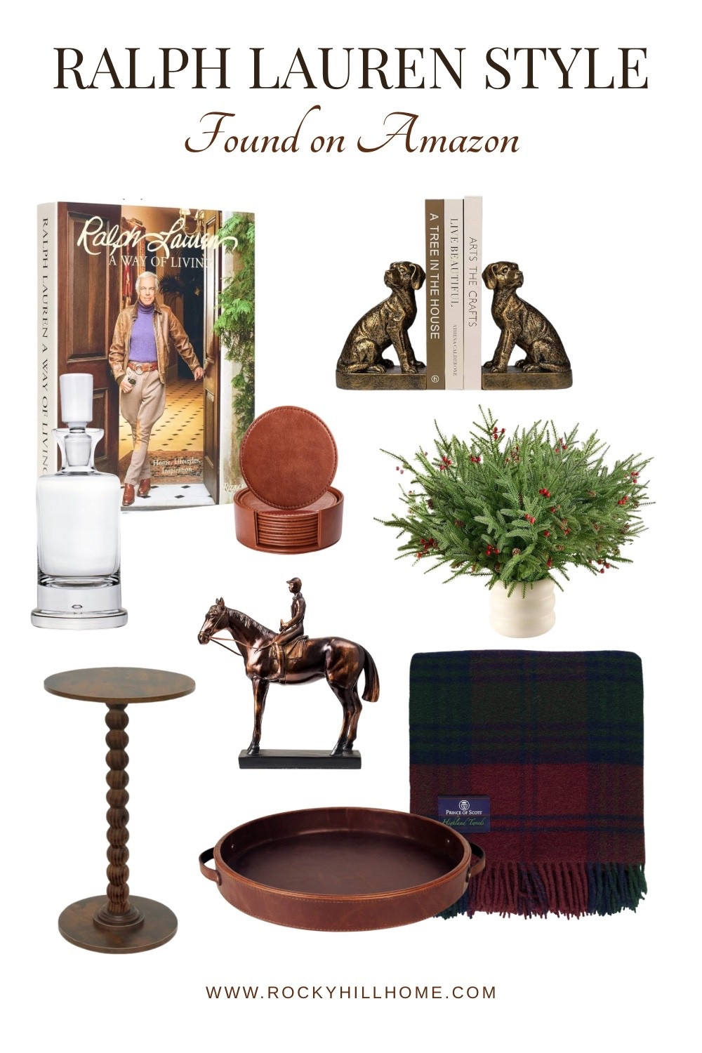 Ralph Lauren Style on Amazon
I rounded up some home decor in the Ralph Lauren style. Get the look on a budget from Amazon! 

#LTKFindsUnder50 #LTKFindsUnder100 #LTKHome