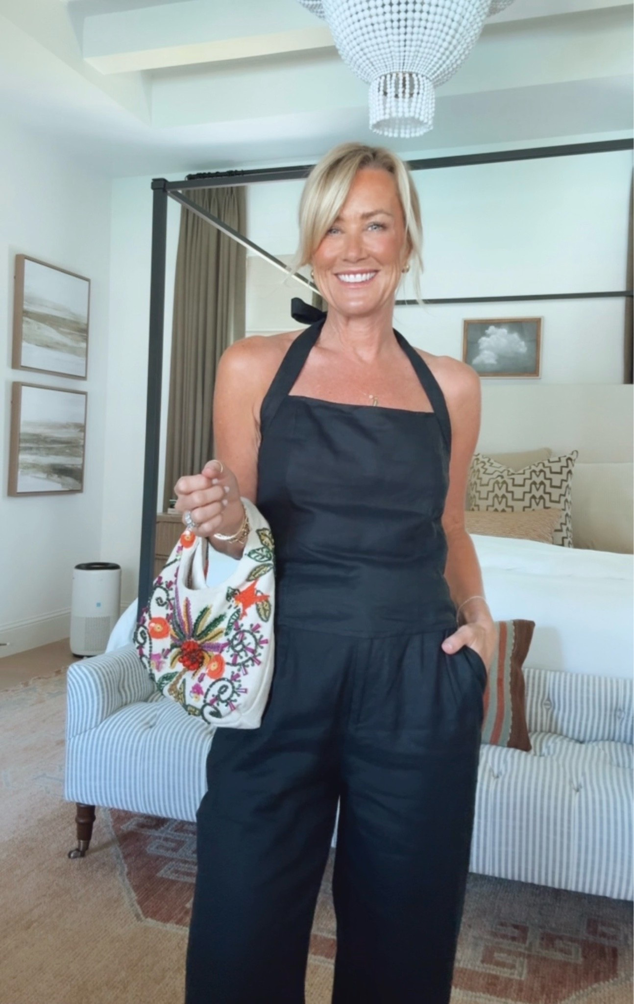 Another darling top, another great pair of pants! Love these pieces together.
Top: Small
Pants: Small

#LTKootd #LTKSeasonal #LTKOver40