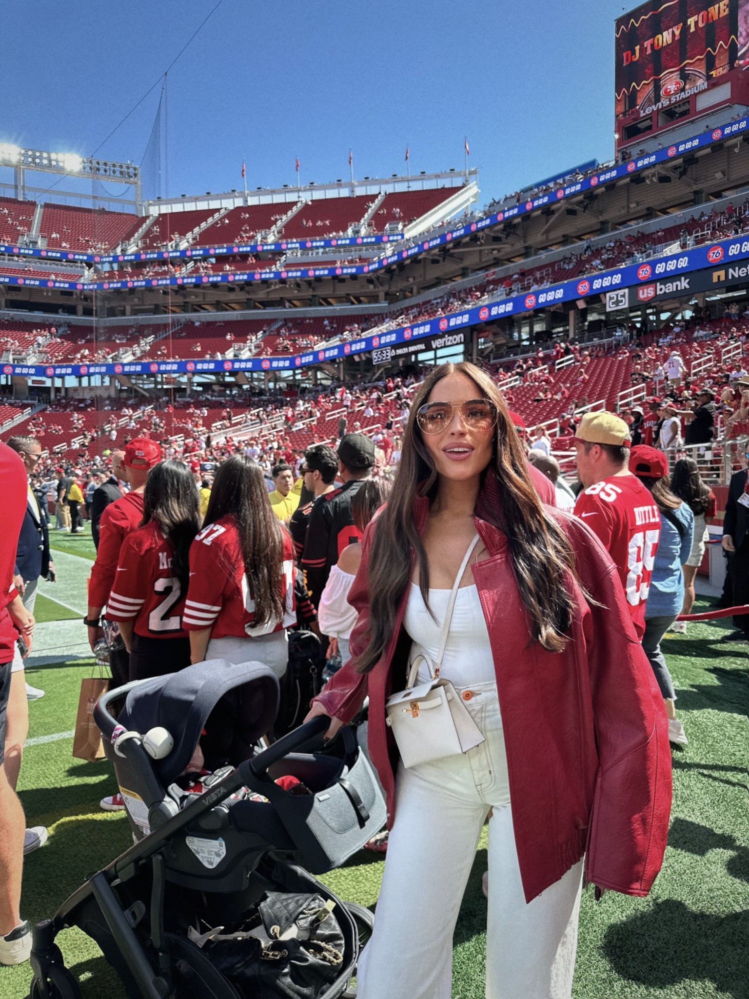 Game Day OOTD! My jacket is from The Frankie Shop but out of stock so I linked similars! 

#LTKStyleTip #LTKSeasonal #LTKActive