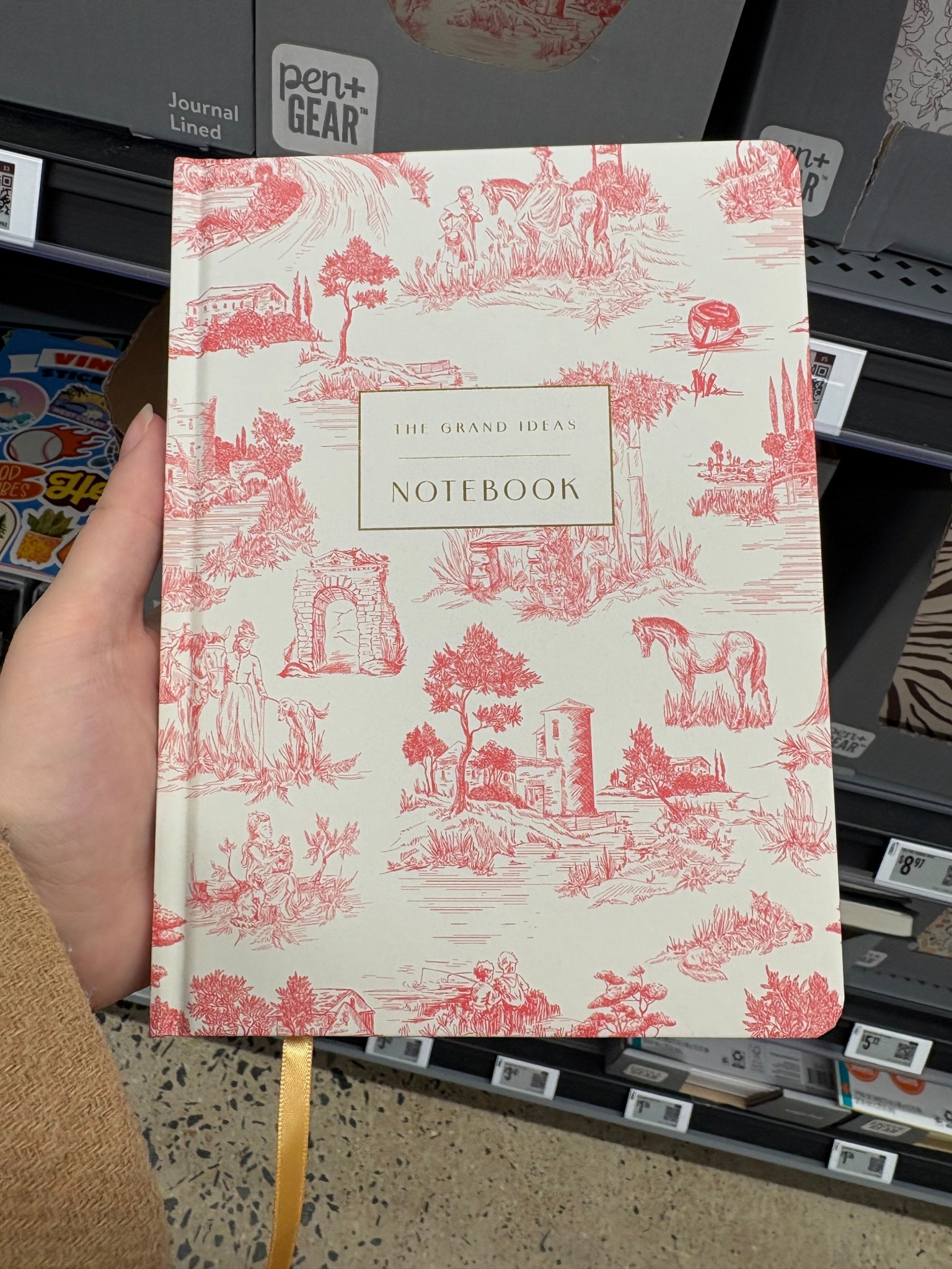 The ultimate notebook for a grand millennial or preppy style enthusiast in your life! Great gift idea for yourself or others! 

Toile • toile stationary • grand millennial • grand millennial stationary • stationary • preppy • preppy stationary 

#LTKHome #LTKselfcare #LTKstorytime