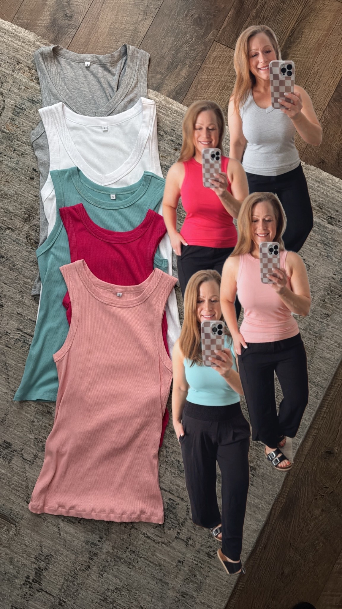 Some of my favorite sleeveless tops
Are on sale + the black flowy pants (available in several colors)

#LTKMidsize #LTKPetite #LTKSaleAlert