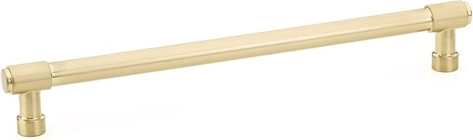 Emtek Jasper Pull, 8" Center-to-Center, Satin Brass | Amazon (US)