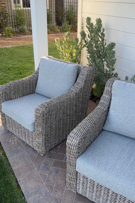Front porch wicker chair set from Walmart! So pretty, comfy and took minimal time to put together! 

#LTKSeasonal #LTKhome #LTKfamily