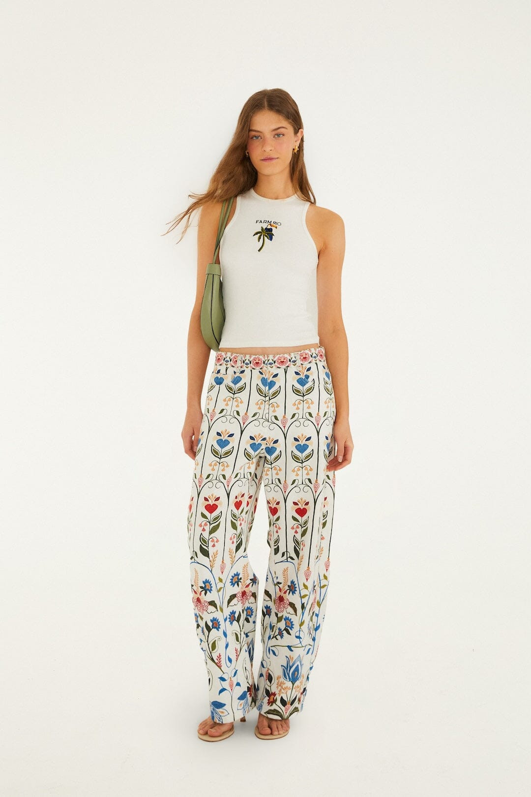 Fraga Print Pants | FARM Rio | FarmRio (US)