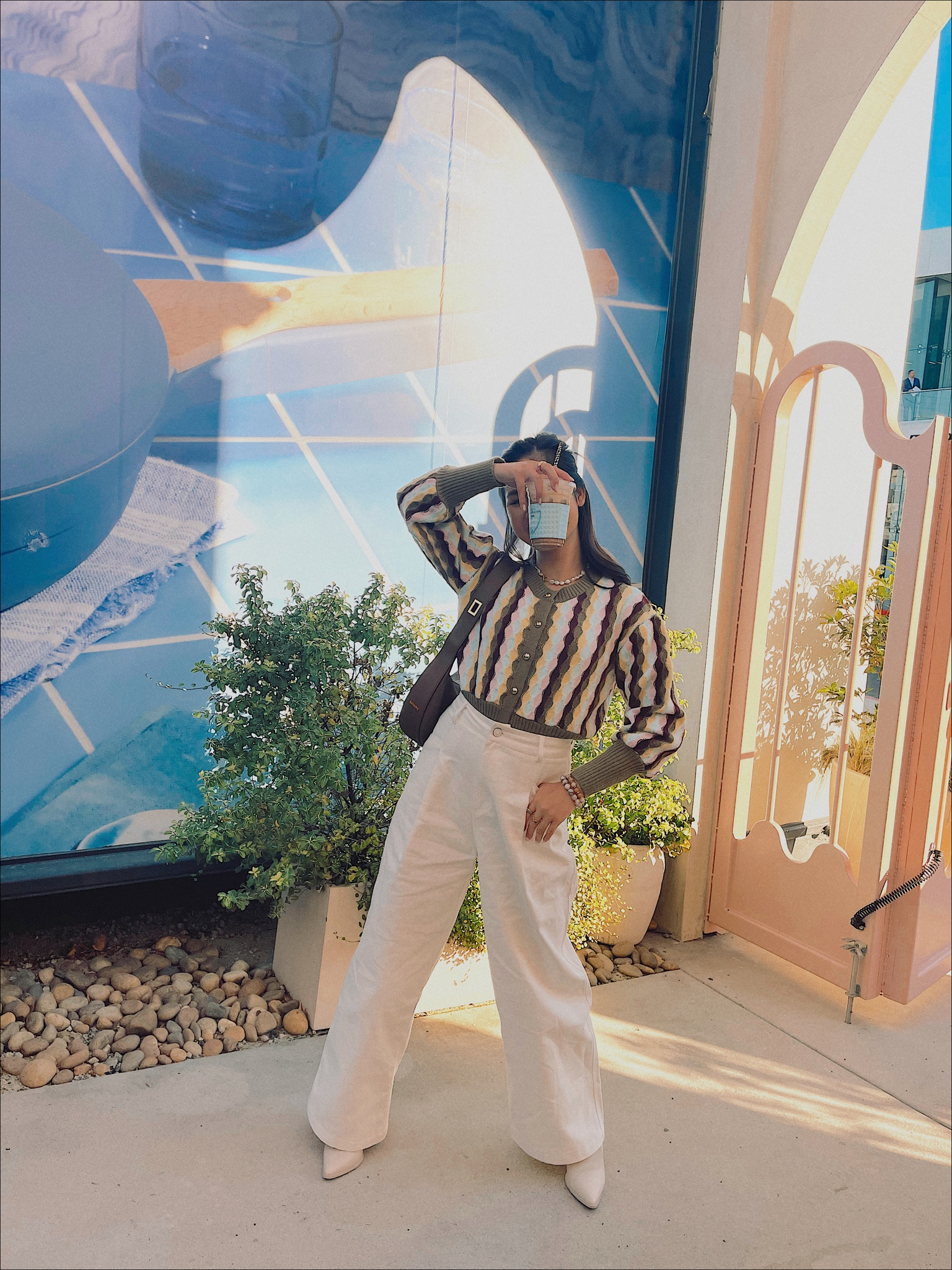 Casual holiday out / thanksgiving outfit idea with striped button up sweater from RIHOAS and wide leg pants from COMMENSE 🫶 

I’m wearing size small in both items!



#LTKGiftGuide #LTKHoliday #LTKSeasonal