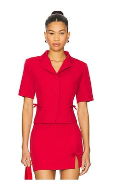 ASTR the Label Sophie Blazer in Red from Revolve.com | Revolve Clothing (Global)