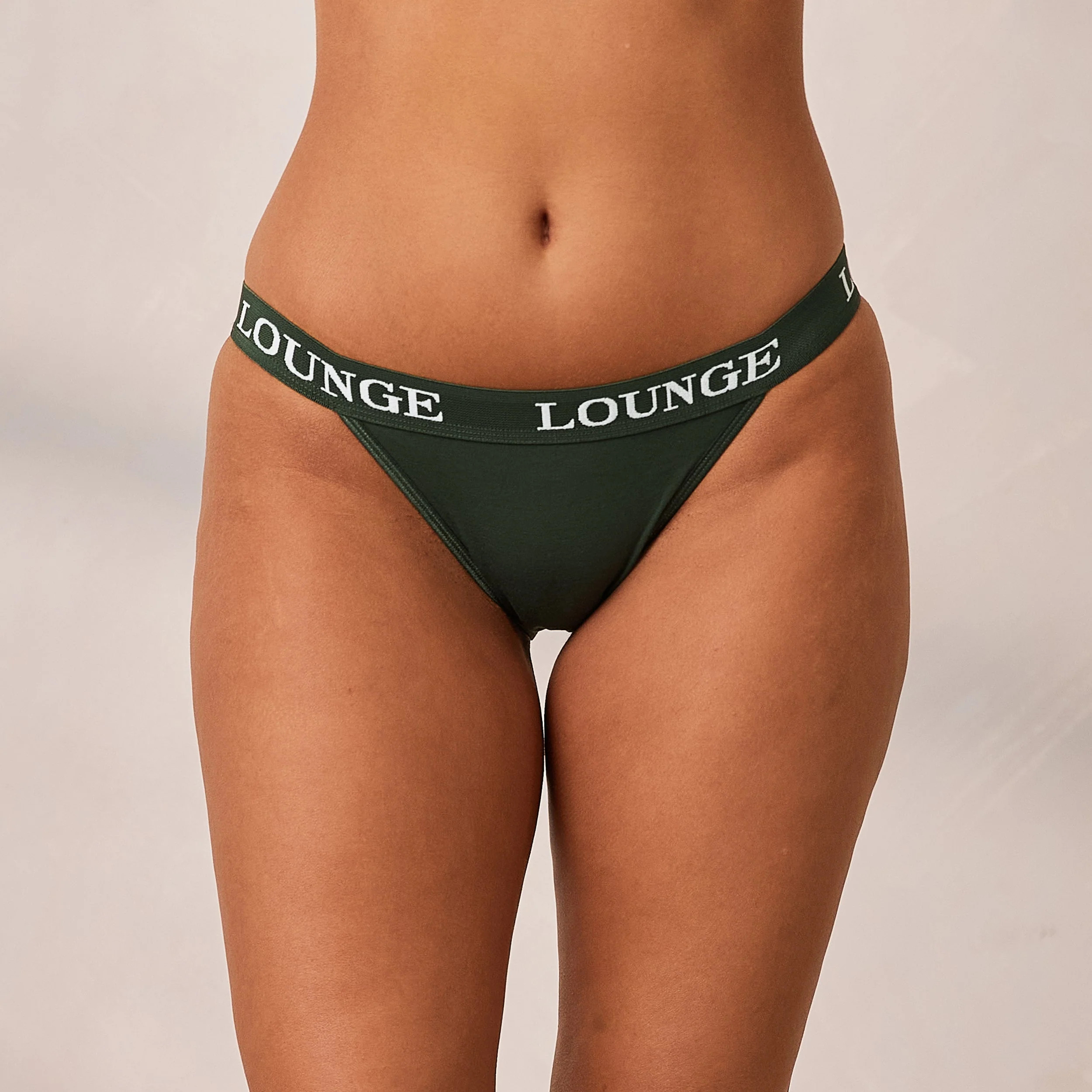 Bamboo Triangle Briefs - Pine Green | Lounge (US)