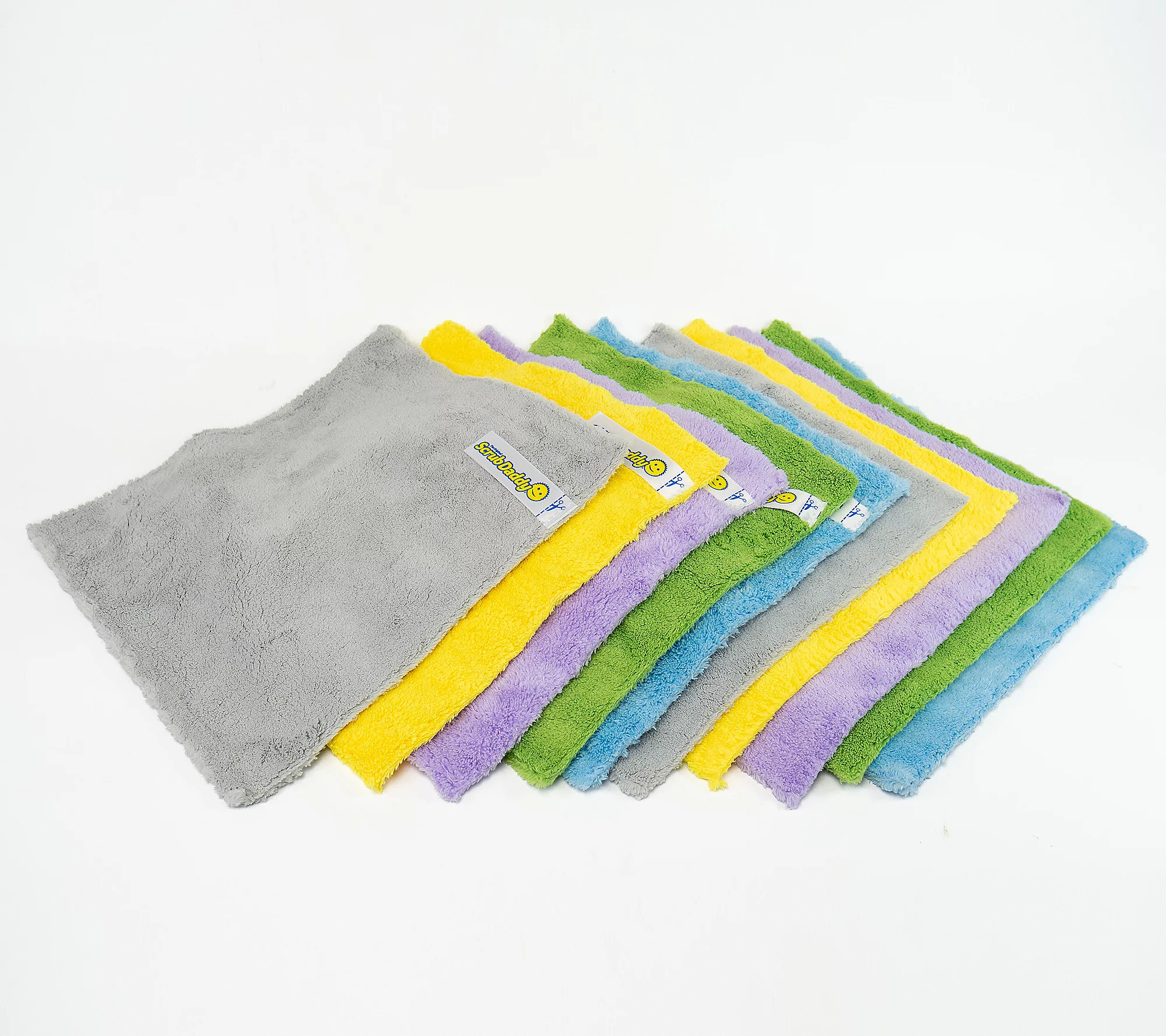 Scrub Daddy 10-Piece Multi-Color Microfiber Towel Set | QVC