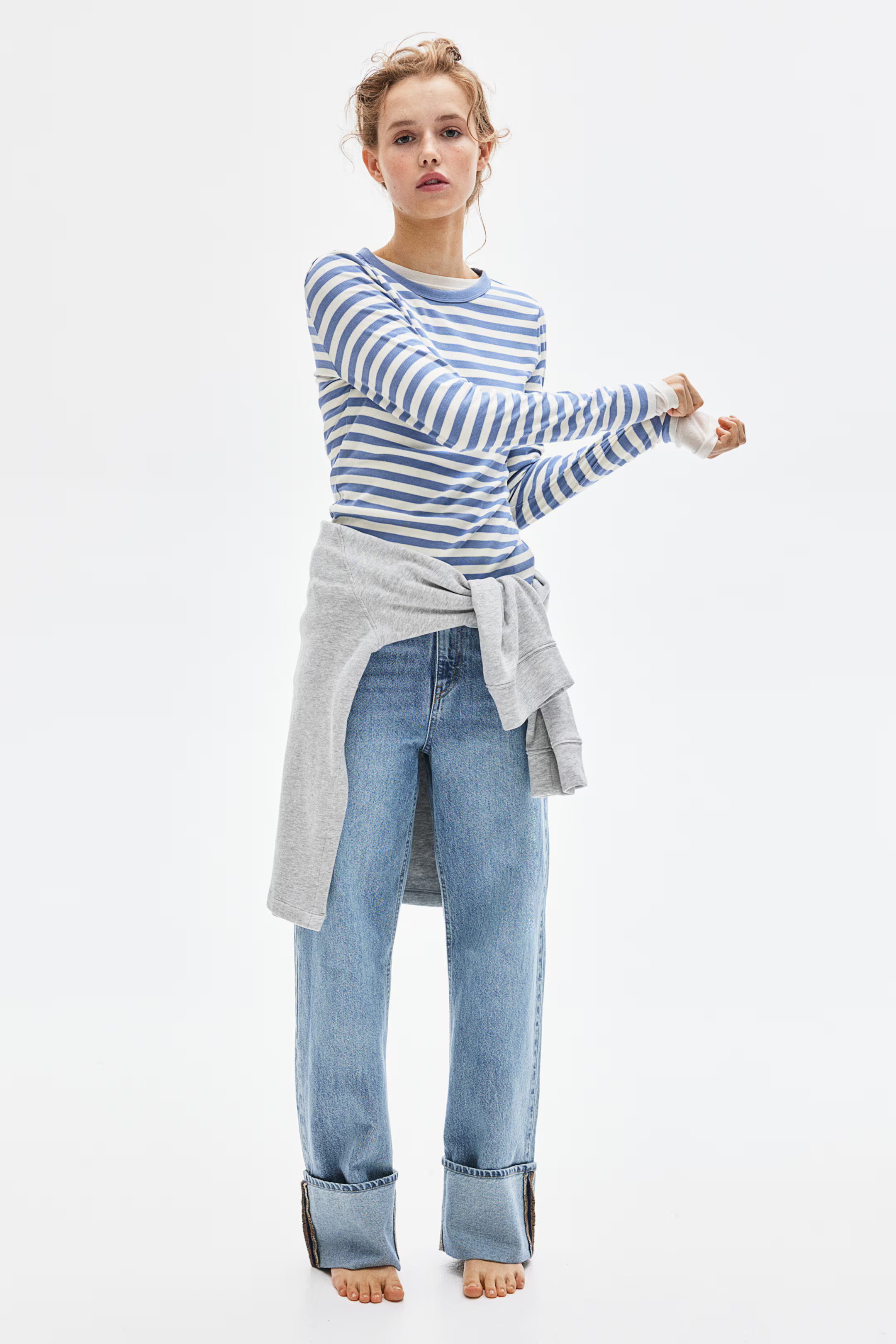 Ribbed Jersey Top | H&M (US + CA)