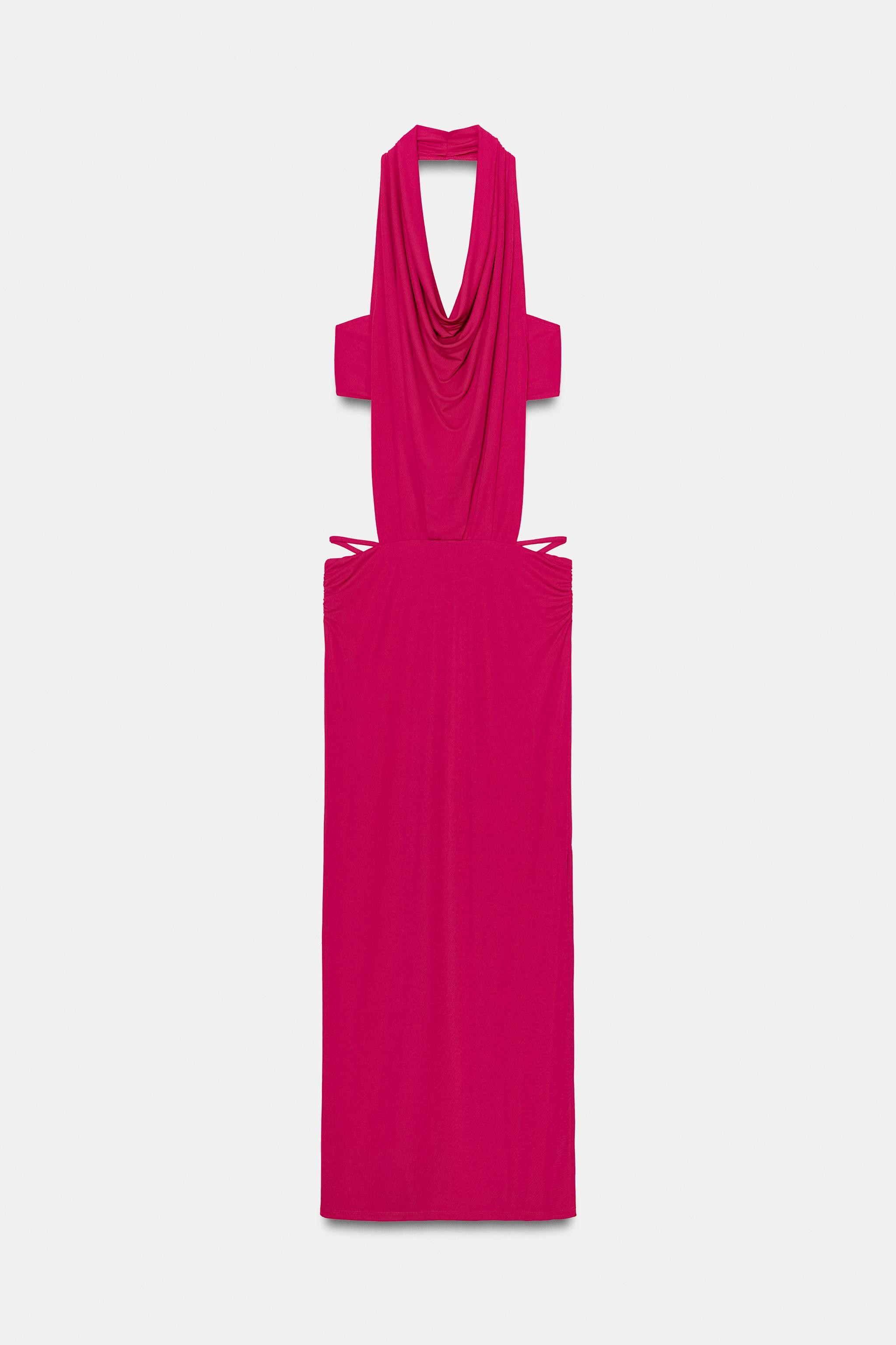 FLOWING CUT-OUT DRESS | Zara UK