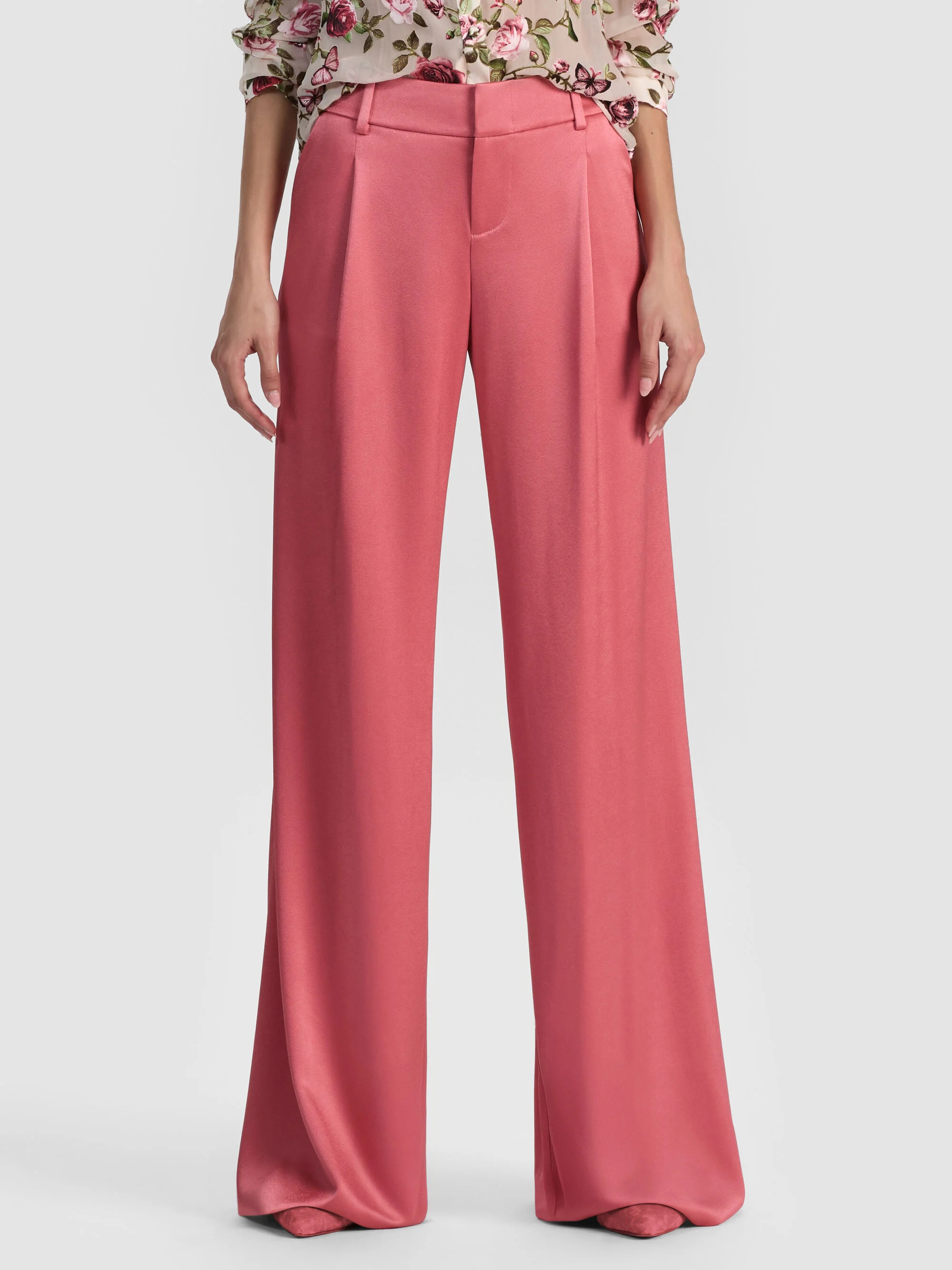 ERIC SATIN PANT | Alice + Olivia