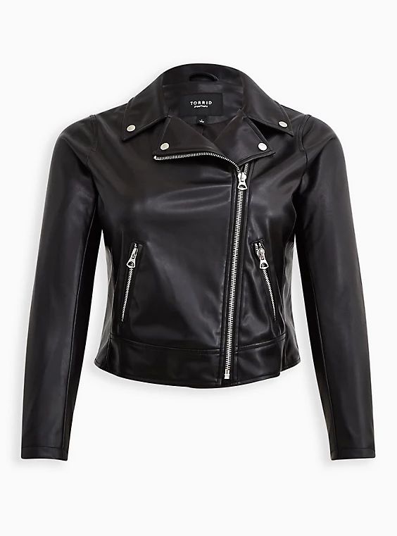 Faux Leather Moto Jacket | Torrid (US & Canada)