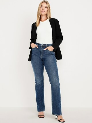 Extra High-Waisted Boot-Cut Jeans | Old Navy (US)