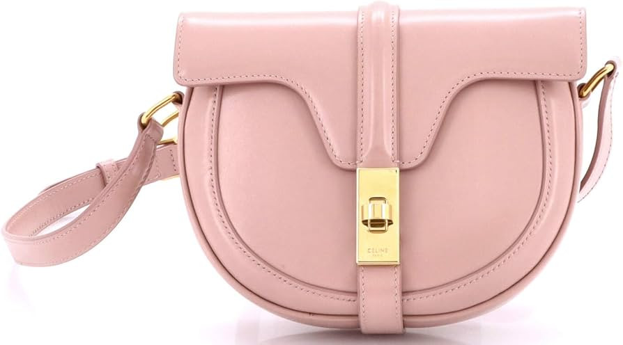 Amazon.com: Celine, Pre-Loved Besace 16 Bag Smooth Calfskin Small, Pink : Amazon Luxury | Amazon (US)