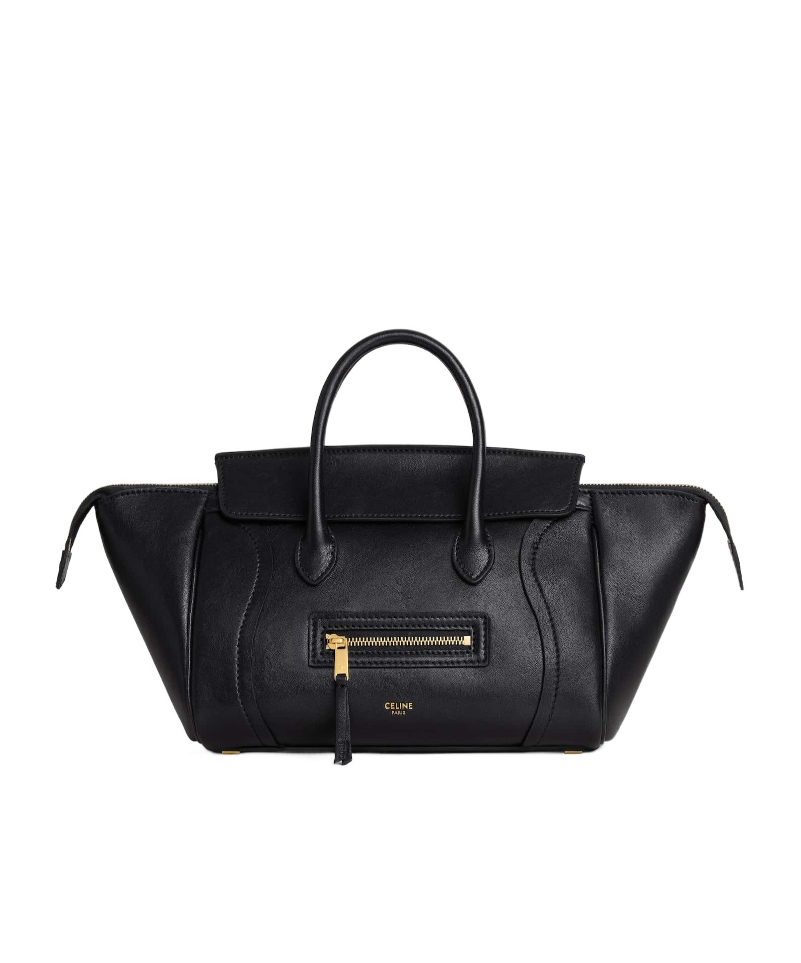 LITTLE LUGGAGE IN SUPPLE SHINY LAMBSKIN | Senser US