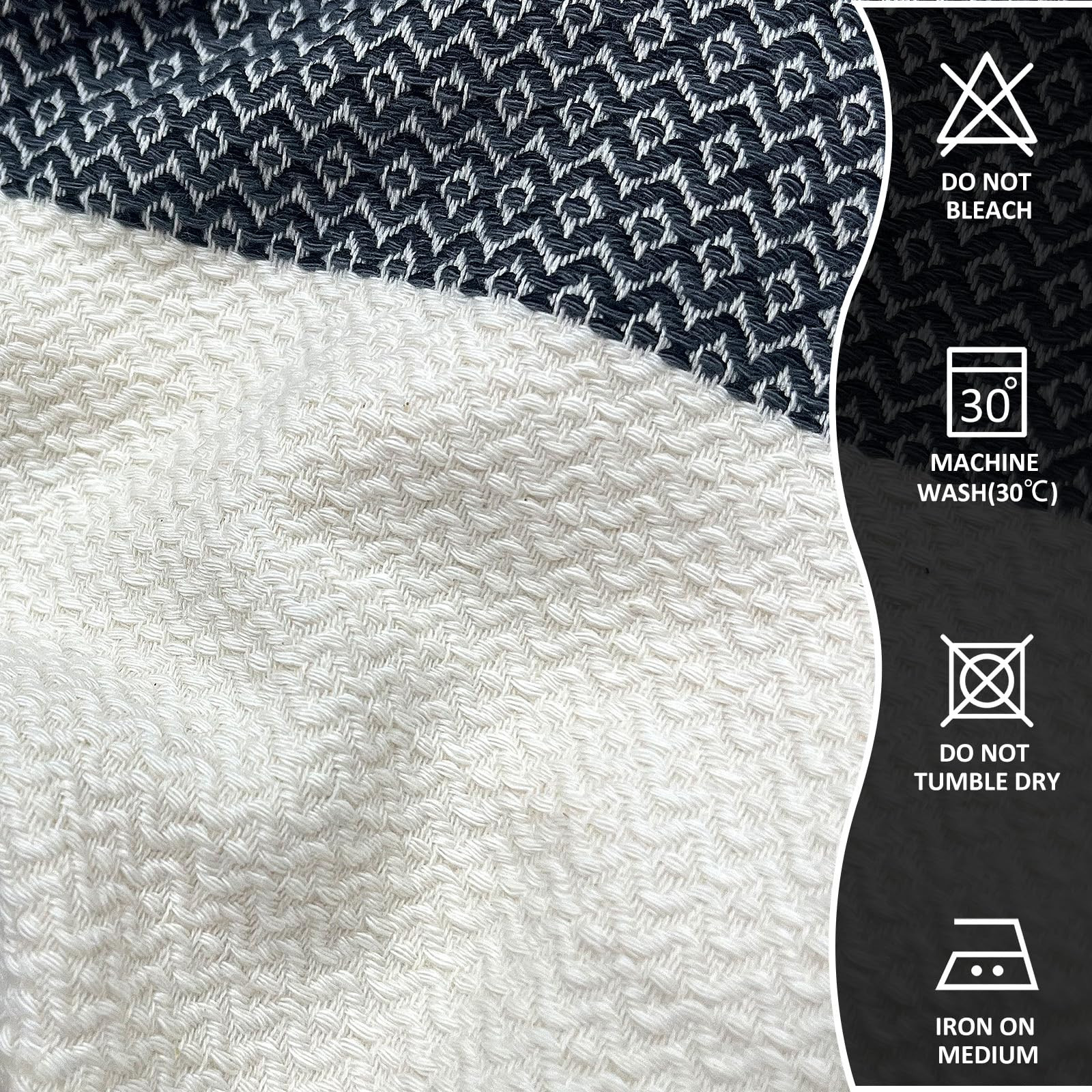 Hand Towels for Bathroom - 2-Pack,16x40 Inch-100% Cotton,Turkish Bathroom Hand Towels,Super Absor... | Amazon (US)
