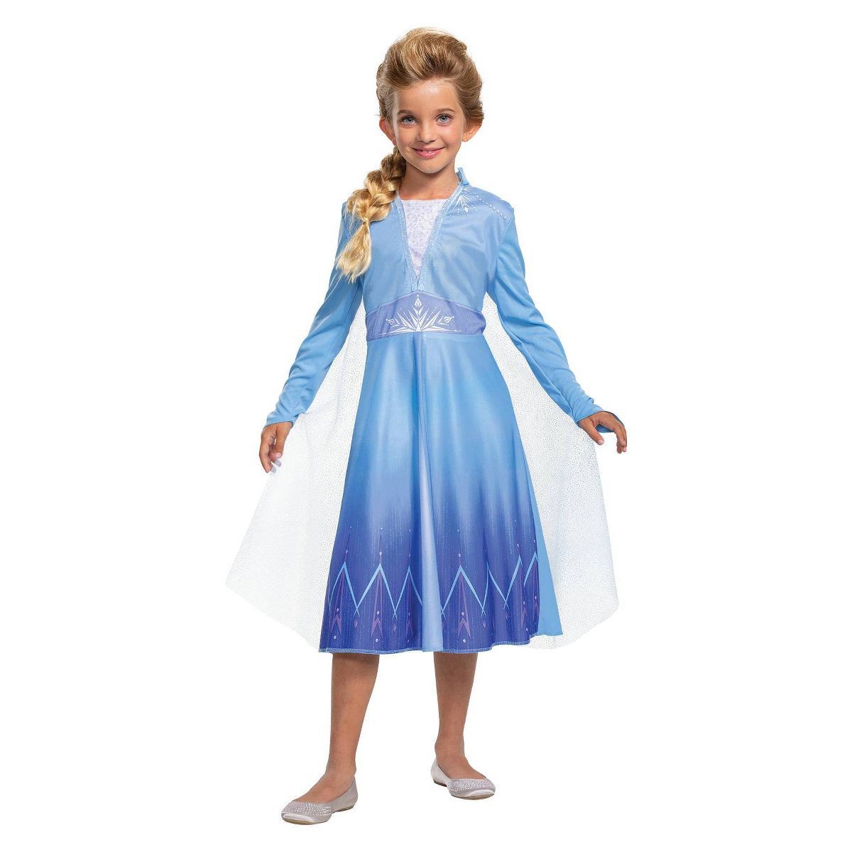 Kids' Disney Frozen Elsa Halloween Costume Dress S (4-6x) | Target